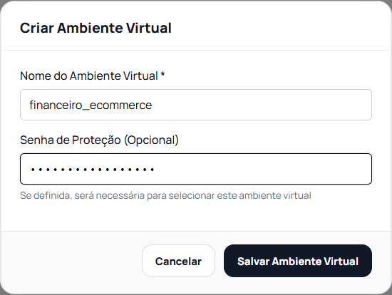 Criar Ambiente Virtual